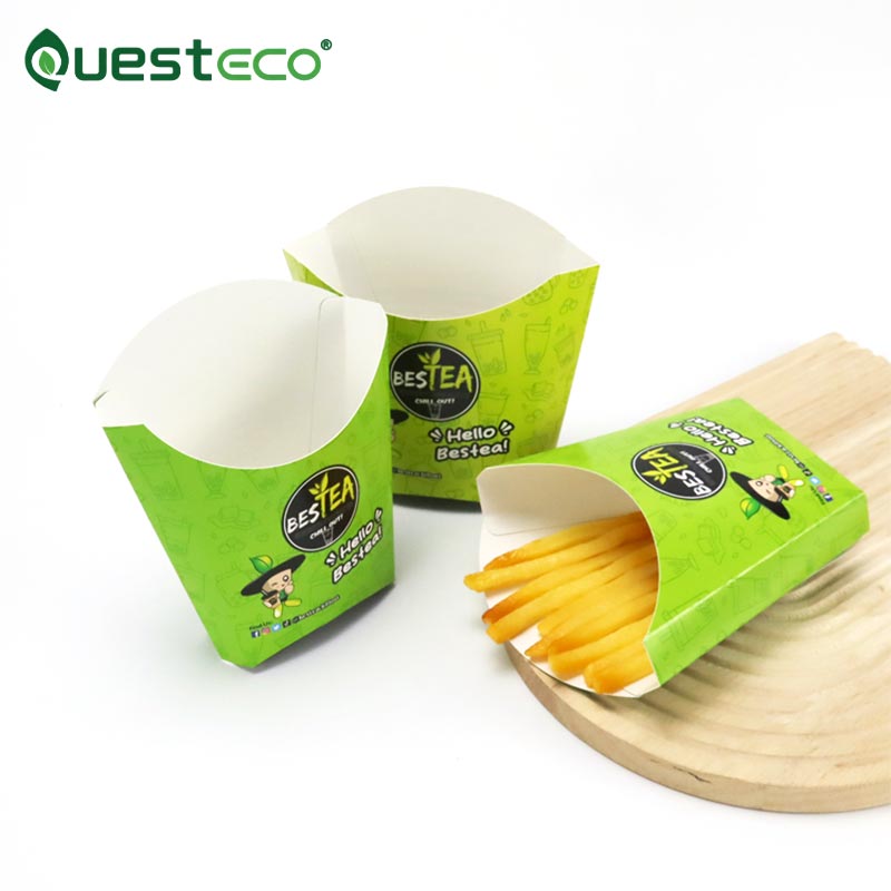 Összehajtható burgonya chips doboz